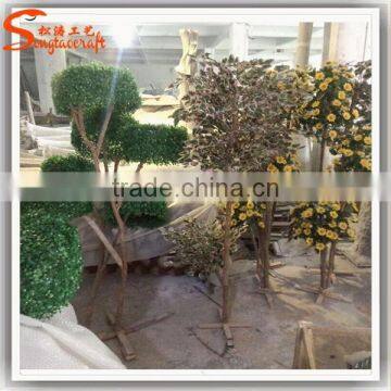Decorative Artificial Plastic Flower Bonsai Tree for Sale photo-2