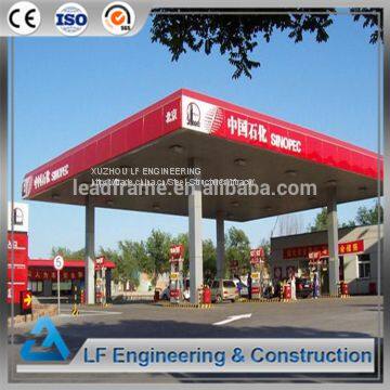 Galvanized and Prefab Steel Structure Petrol Station photo-4