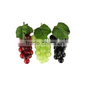 Bunch Of Green Grapes Decorative Plastic Artificial Fruit