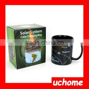 UCHOME New Novelty Toy Heat Sensor Cup World Map Color Change Mugs photo-4