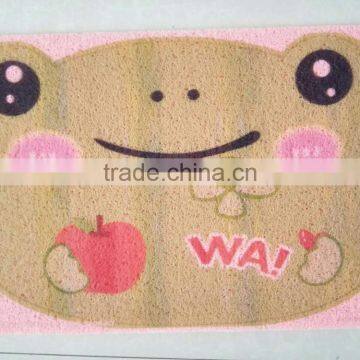 Cartoon pvc plastic anti-fatigue floor mat