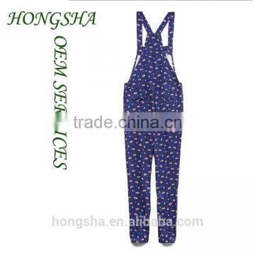 Wholesale Children's Boutique Clothing Floral Rush Overalls Frocks Designs 2016 HSD7377 photo-3