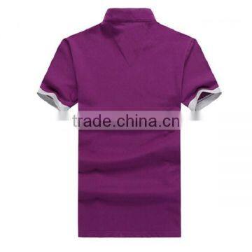 V-neck Polo Shirt Double Mercerized Cotton Polo Shirt,polo T-shirt,brand Men Polo photo-5