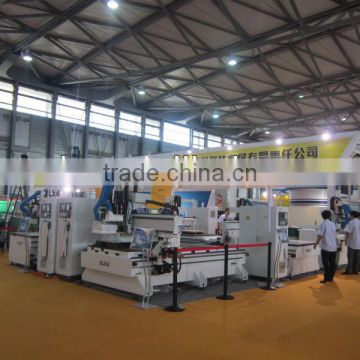 SUDA 1325 High Quality Cnc Router with side drilling and engraving