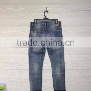 GZY Fashion Wash Denim Jeans Men Maternity Jeans Pant and Shirt photo-2