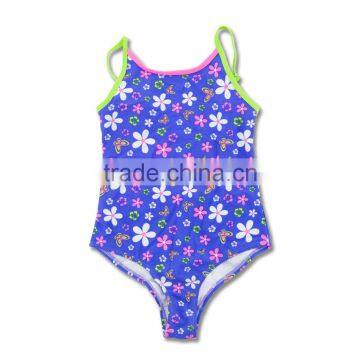 Factory Custom High Cut One Piece Swimsuit Sexy Baby Girls Swimsuit photo-2