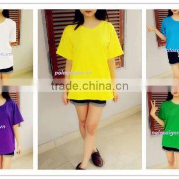 Viet nam supplier wholesale custom women cheap blank t shirt