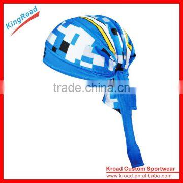 100%polyester Custom Cycling Bandana in Italy Ink photo-4