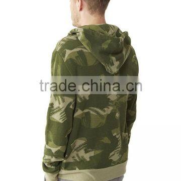 Rocky Printed Eco-fleece Full Face Zip Hoodie for Men photo-3