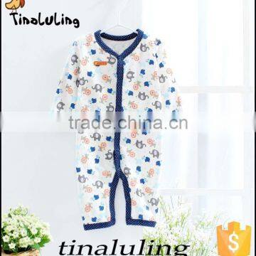 2016 latest newborn baby jumpsuits baby romper elephant cotton bodysuits baby products