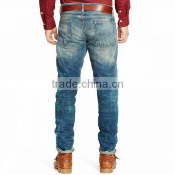 Biker Jeans Fashion Denim Trousers(LOTK089) photo-3