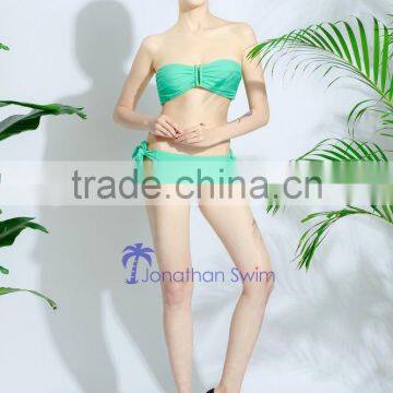 2017 Women's Sexy Bandeau U Bra Nice Color Nylon Spandex Bikini. photo-4