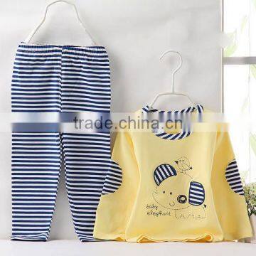 2017 Spring Kids Gift Sets Baby Girls Pajamas Cheap Price Girls and Boys Sleepwear for Sale With Pants photo-4