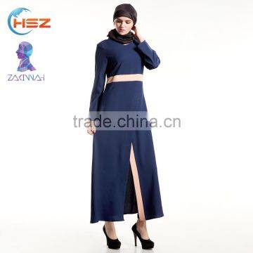 Zakiyyah HSZ -E012 fancy muslim abaya dress costumes for women