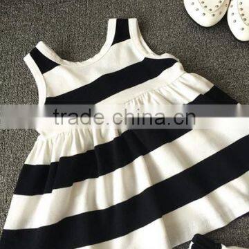 Vintage Baby Clothing Set Black And White Stripes Outfit Bow Tie Apparel photo-3
