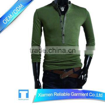 High Quality Custom Men's Long Sleeve t Shirt Made in China photo-2