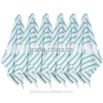 Custom Microfiber Stripe Novelty Kitchen Towel photo-6