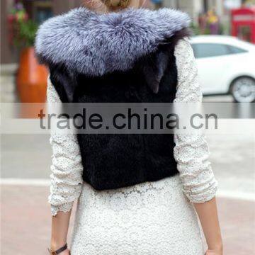 Autumn Winter Genuine Real Natural Fox Fur Vest Women's Full Pelt Waistcoat Warm Fashion Short Gilet photo-4