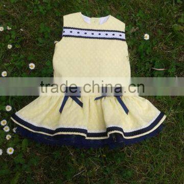 OEM/ODM Lightweight Cotton Baby Cloth Baby Ruffle Dress New Design
