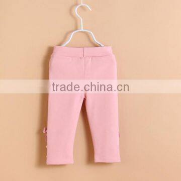 China Manufacturer Baby Cute Pink Warm Legging Cotton Legging