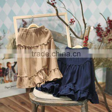 S64733A New Fluffy Baby Girl Casual Knee Length Skirt