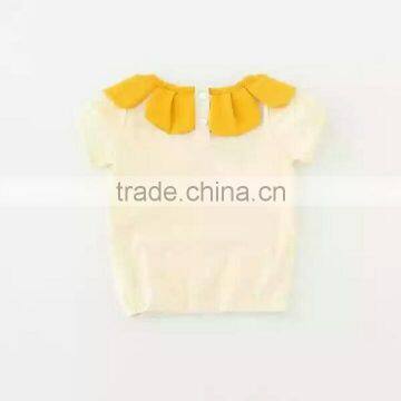 2016 Style High Quality Shirt 100% Cotton Fabric for T-Shirt Lace Baby Shirt photo-2