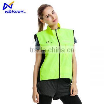 Popular LED sports safety cycling jersey women