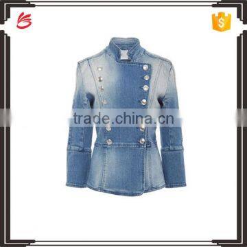 Wahed jean jacket slim fit wholesale jacket for women