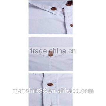 2016 New Wholesale Luxury Long Sleeve Custom Mens Casual Dress Shirts photo-4