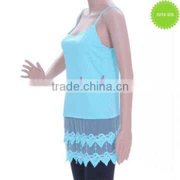 2016 Factory Wholesale Lace Shirt photo-4