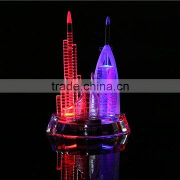 High Quanlity Crystal LED Dubai Tower With Souvenir Gift photo-3