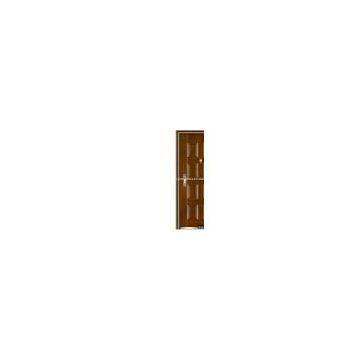 Steel security door