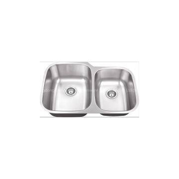 Stainless Steel Double Bowls Undermount 6040 Sink