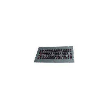 IP65 dynamic waterproof industrial military backlight pc keyboards with FN keys,industrial backlight