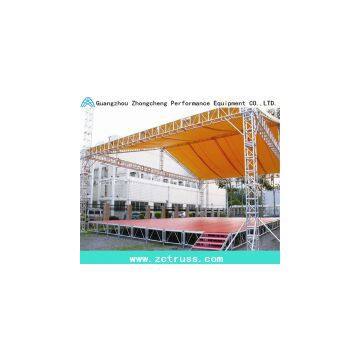 1.22m*2.44m aluminum performance exhibition plywood stage