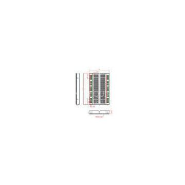 Education ABS Electronics Breadboard 400 points Full nickel  8.3 * 5.5cm