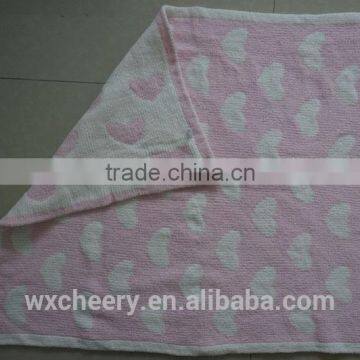 Knitted Cotton Baby Blanket