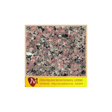 polished redin red G683 granite slab