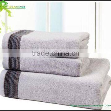 Eco-friendly Soft Bamboo Towel Set Factory Price Gift Bamboo Fiber Towel Set With Customized Logo Bamboo Towel Set photo-2