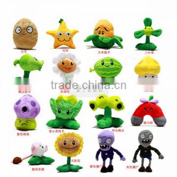 Hot plush doll Plants VS Zombies toys Plush toy 18cm for kids Christmas gift toy