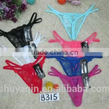 new style fashion lace open sexy g-string