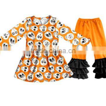 Wholesale Children's Set Clothing 2017 Halloween Boutique Baby Girl Clothing photo-6