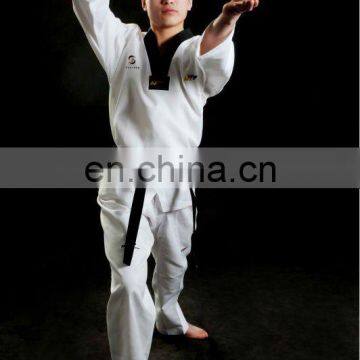 Deluxe TKD Uniform Taekwondo gi/ Martial Arts Uniform- poly+cotton