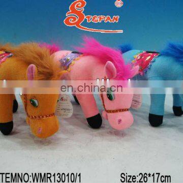 WMR13010-1 soft plush horse toys