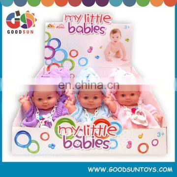 Cute mini winter style baby doll in sweater