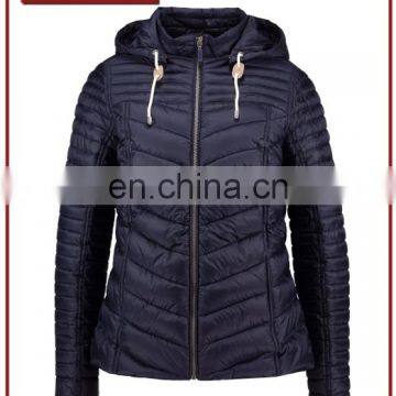 Factory OEM Short Quilted Down Jacket Women Wholesale