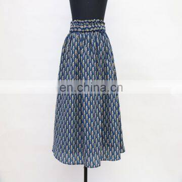 Women Fashion Popular Knee Length Animal Print A Line Round Skirt photo-5