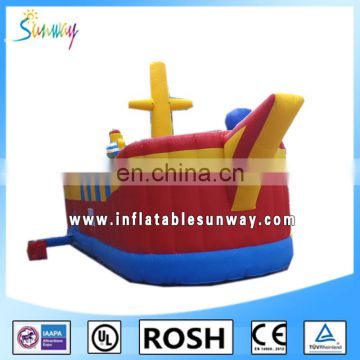 2016 Sunway Fire Retardant Durable Commercial Jumping Castle China For Wholesale, Exciting Inflatable Jumpers For Children