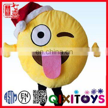 China Manufacturer Promotional Fashion Funny Emoji Plush Pillow With Legs and Arms