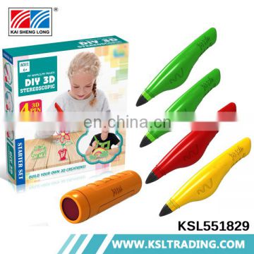 Funny children toys diy 3d printer pen play game set wholesale